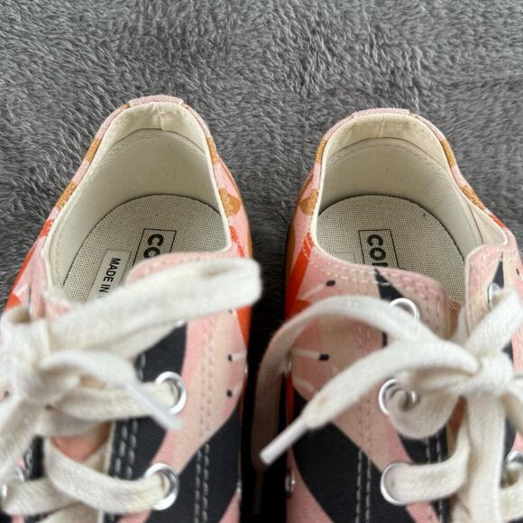 Converse Chuck 70 Womens US 10 UK‎ 8 Pink Floral Low Top Canvas Shoes Sneakers - Picture 6 of 13